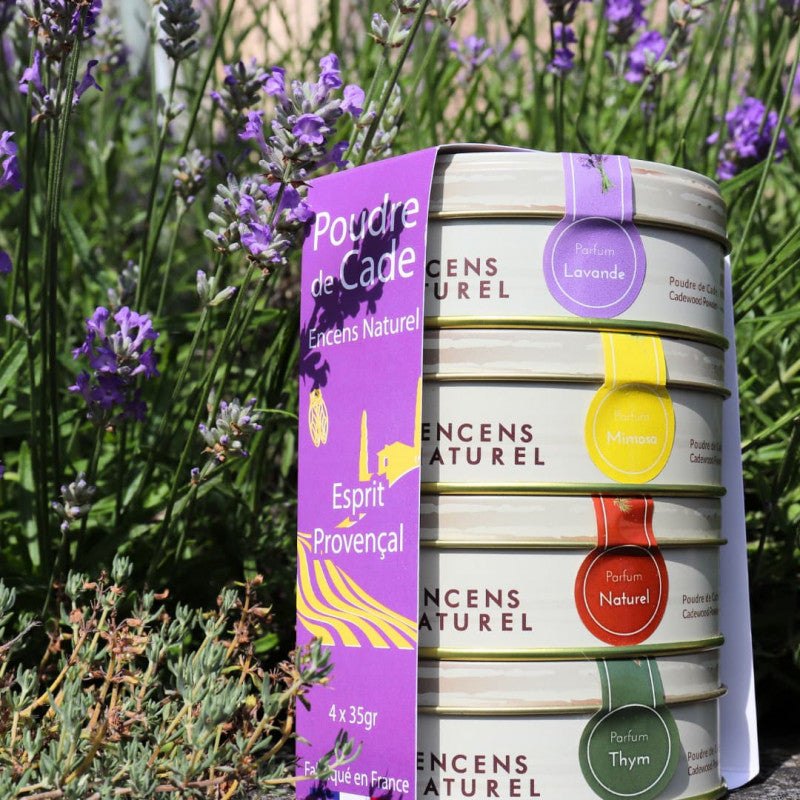 Poudre de cade décor