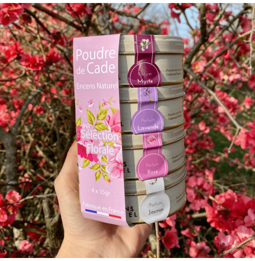 Poudre de cade décor