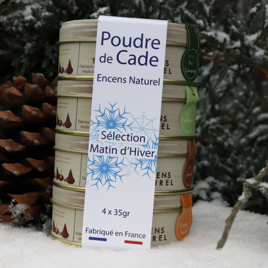 Poudre de cade décor