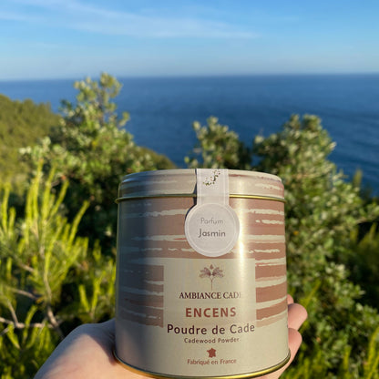 Packaging boite d'encens naturel décor provence