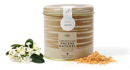 Boite d'encens naturel jasmin et bois de cade 