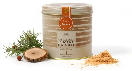 Boite d'encens naturel bois de cade 