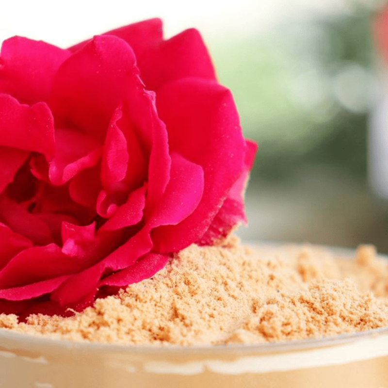 Poudre de cade et rose