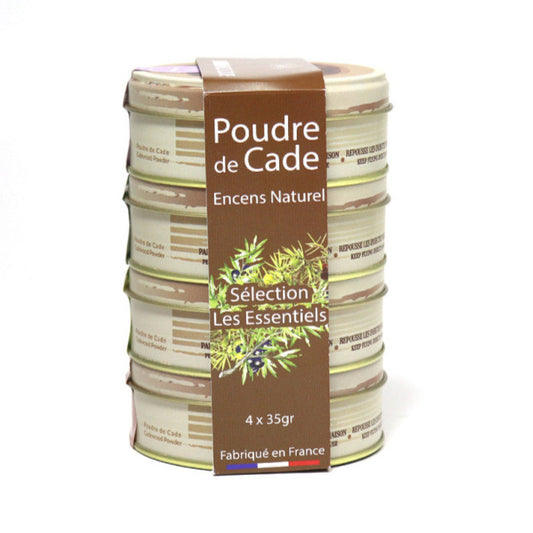 Sélection d'encens en poudre naturel