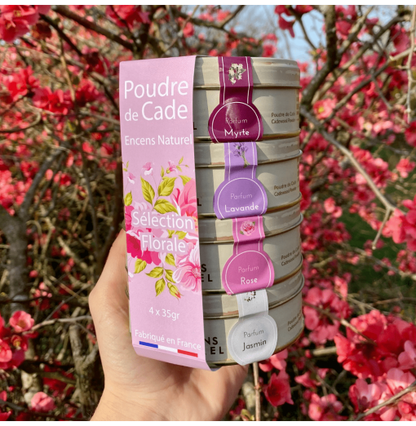 Poudre de cade décor