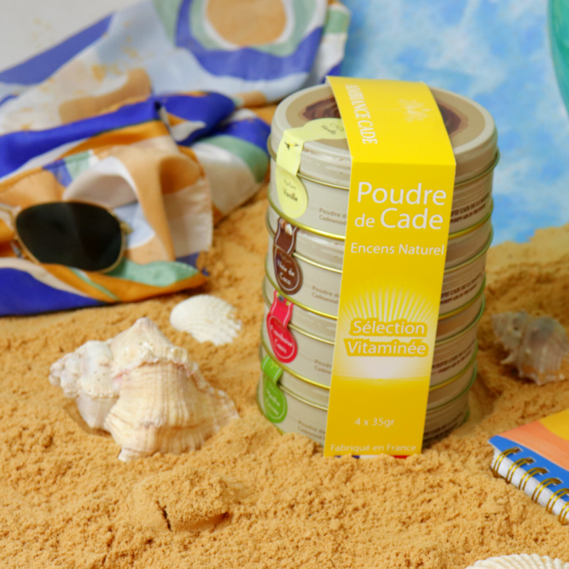 Poudre de cade décor
